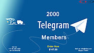 Buy 2000 Telegram Members