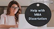MBA Dissertation Statistics Service | Thesis Writing Help