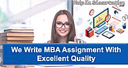Mba Dissertation Service