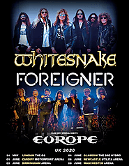 Whitesnake, Foreigner and Europe to tour together in 2020