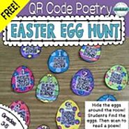 FREE! Poetry Easter Egg Hunt with QR Codes!
