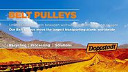 Doppstadt - FAC Belt Pulleys move the largest transporting plants worldwide