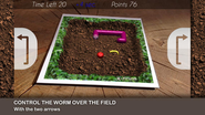 Worm AR - Augmented Reality Game