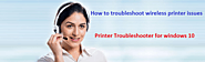 How to troubleshoot wireless printer issues – fixprinterproblems