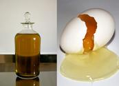 Almond oil and Egg