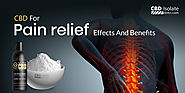 CBD For Pain Relief: Effects And Benefits - Buy CBD Isolate Direct wholesale | Portland | USA