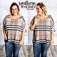 Such a fun everyday top - Women's Plus Size Tops by Southern Honey