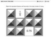 Math Games: Decimals Hundredths - Matching
