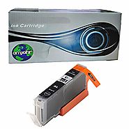 amsahr Remanufactured Replacement Ink Cartridges for Canon CLI-251XL, 250xl Black,Compatible Printer PIXMA MX722 MX92...