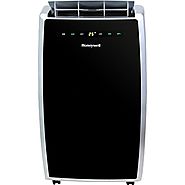 Honeywell MN12CES MN Series 12,000 BTU Portable Air Conditioner with Dehumidifier & Fan in Black/Silver