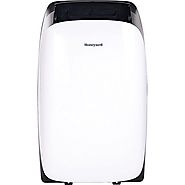 Honeywell HL14CESWK HL Series 14,000 BTU Portable Air Conditioner with Dehumidifier & Fan in White/Black