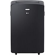LG LP1217GSR 12,000 BTU 115V Portable Air Conditioner with Remote Control in Graphite Gray Portable Air Conditioner