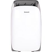 Honeywell HL10CESWG HL Series 10,000 BTU Portable Air Conditioner with Dehumidifier & Fan in White/Gray