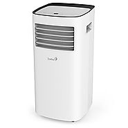 Ivation 10,000 BTU Portable Air Conditioner – Compact Single-Hose AC Unit & Dehumidifier w/Remote Control, Digital LE...