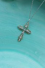 Diamond Cross Pendants and Crown Necklace- A Sparkling Gift for your Children