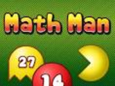 Math Man Menu - Arcade Math Games