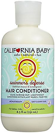 California Baby Hair Conditioner - Swimmer's Defense, 8.5 Ounce