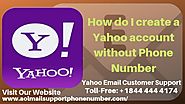 Create a Yahoo Account Without Phone Number