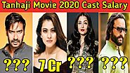 Taanaji Movie 2020 Cast Salary Revealed | Ajay Devgan | Saif Ali Khan | Kajol | Aishwarya Rai