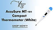 xclusiveoffer AccuSure MT-101 Compact Thermometer (White)