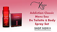 xclusiveiffer Addiction Classic Mens Eau De Toilette & Body Spray