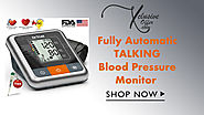 xclusiveoffer Dr Trust (USA) "A-ONE" Series - Fully Automatic TALKING Blood Pressure Monitor BP Machine with Irregula...
