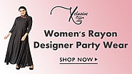 xclusiveoffer Stylish Khushal Women's Rayon Designer Party Wear Gown