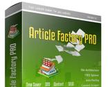 Article Factory Pro Review And Bonus - Website Content Writer Discount