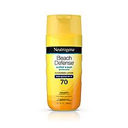 Neutrogena Beach Defense Sunscreen Body Lotion Broad Spectrum Spf 70, 6.7 Ounce