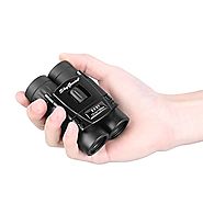 8x21 Small Compact Lightweight Binoculars For Concert Theater Opera .Mini Pocket Folding Binoculars w/ Fully Coated L...