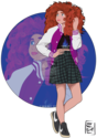 Merida as a College Student