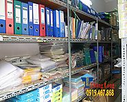 Kệ để văn phòng phẩm nhà sách, siêu thị đẹp giá rẻ