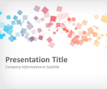 Free Abstract Squares PowerPoint Template