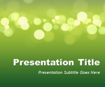Green Marketing PowerPoint Template