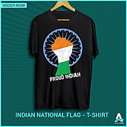 Keep the patriotism alive inside you with this amazing Indian flag t-shirts, now you have something amazing to wear o...
