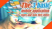 Functional differences in types of Mobile applications