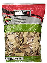 Weber-Stephen Products 17138 Apple Wood Chips, 192 cu. in. (0.003 cubic meter)