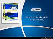 Rich Text Editor JavaScript for Inline Editing