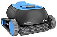 Maytronics 99996113-US Dolphin Nautilus Robotic Pool Cleaner, Blue/Black With Clever Clean