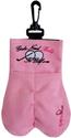 MySack for Girls - Pink Golf Ball Sack with 2 Pink Golf Balls
