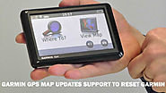 Garmin GPS Map Updates Support to Reset Garmin Forerunner 305