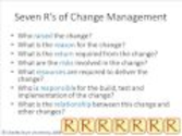 CSU: ITIL v3 The 7 R's of Change Management