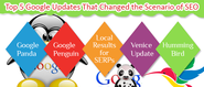 Top 5 Google Updates That Changed the Scenario of SEO