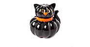 Black Cat LED Cookie Jar - Kitchen Things