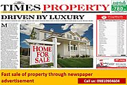 Website at http://blog.myadvtcorner.com/advertising/fast-sale-of-property-through-newspaper-advertisement/