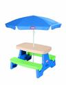 Little Tikes Easy Store Junior Table with Umbrella