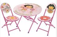 Dora the Explorer Folding Table and Chairs Set