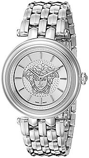 Versace Women's VQE040015 KHAI Medusa Stainless Steel Bracelet Watch