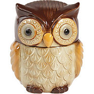 Gibson Home Owl Cookie Jar - Kitchen Things