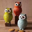Ceramic Owl Cookie Jars